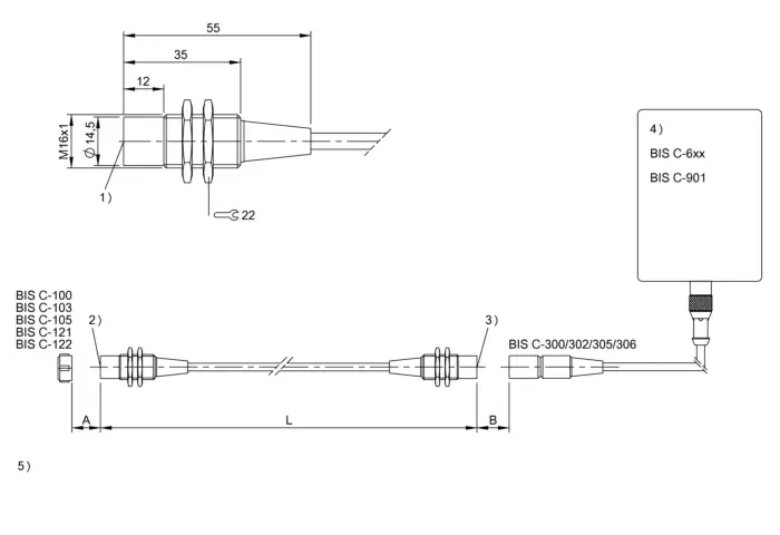 RFID Антенны Balluff BIS00JK