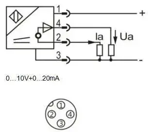 Индуктивные датчики расстояния LANBAO LR18XCN08LIUM-E2
