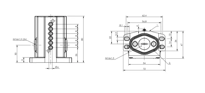 Блочные кулачковые выключатели Balluff BNS020F