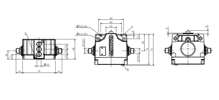 Блочные кулачковые выключатели Balluff BNS052H