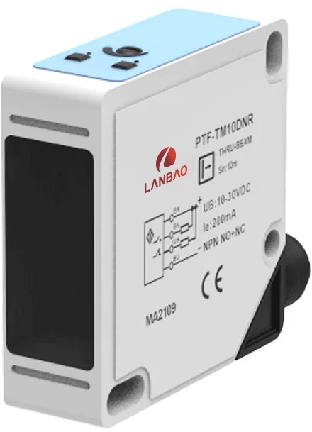 Оптические барьерные датчики LANBAO PTF-TM20DNC-E2