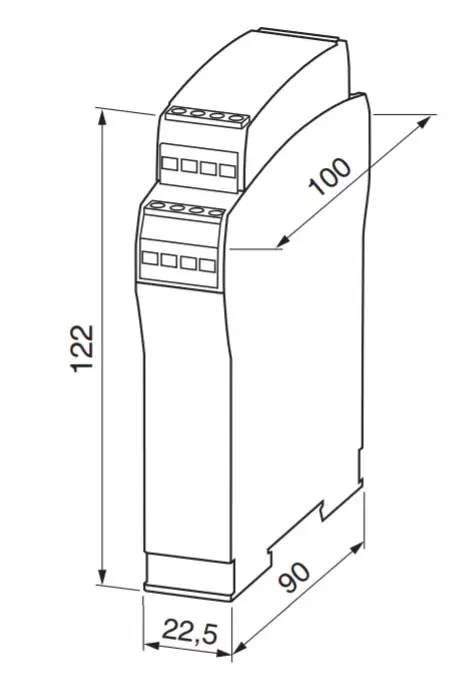 Барьеры искрозащиты EGE-Elektronik IKMb 122 Ex-24