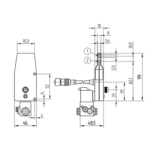 Оптические датчики для конвейерных систем Wenglor OPT162-P06