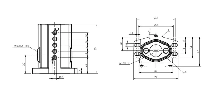 Блочные кулачковые выключатели Balluff BNS01ZE