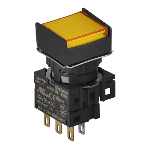 Пусковые кнопочные выключатели Autonics S16PRS-H3YC5