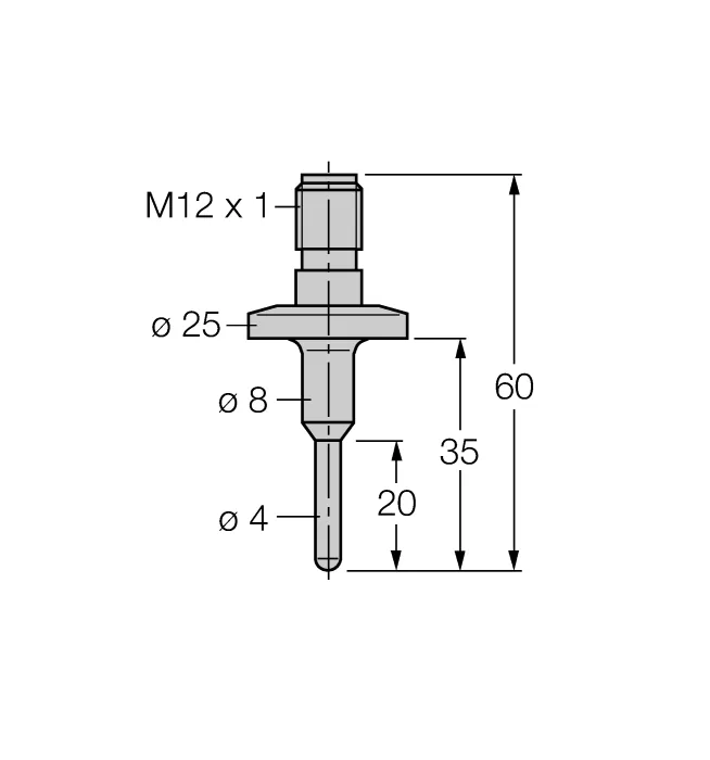Датчики температуры pt100 TURCK TP-504A-TRI3/4-H1141-L035