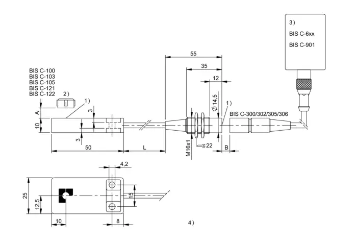 RFID Антенны Balluff BIS00JC
