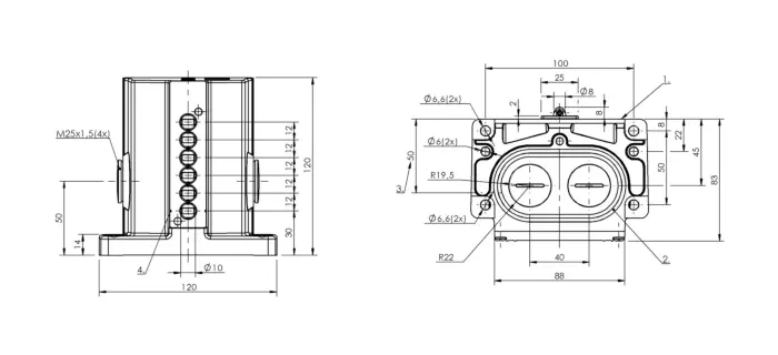Блочные кулачковые выключатели Balluff BNS014T