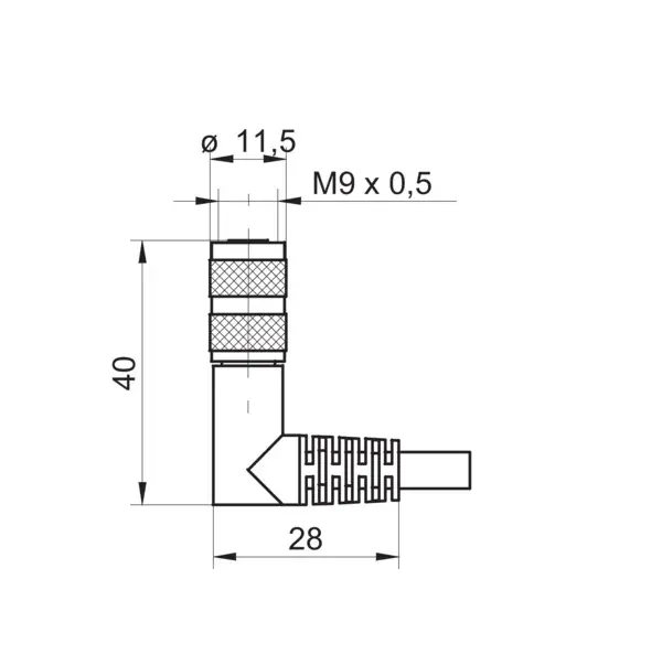 Разъемы для датчиков Baumer ESW 61CP0100G