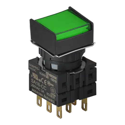 Пусковые кнопочные выключатели Autonics S16PRS-H2G3C