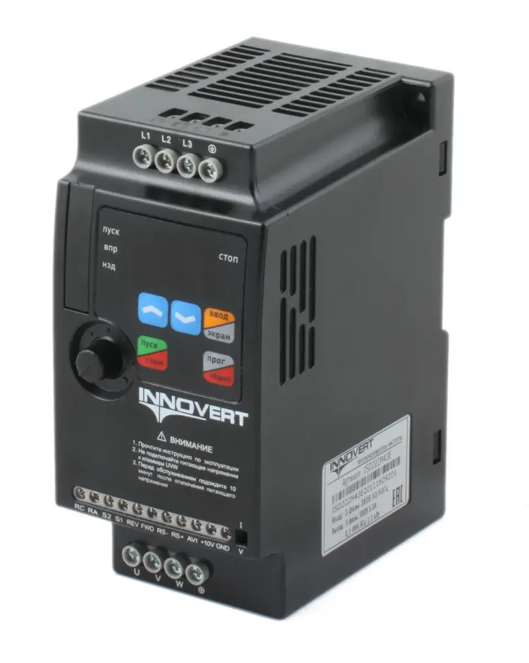 Частотные преобразователи INNOVERT IVD112A43E