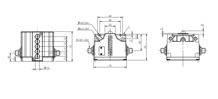 Блочные кулачковые выключатели Balluff BNS04JR