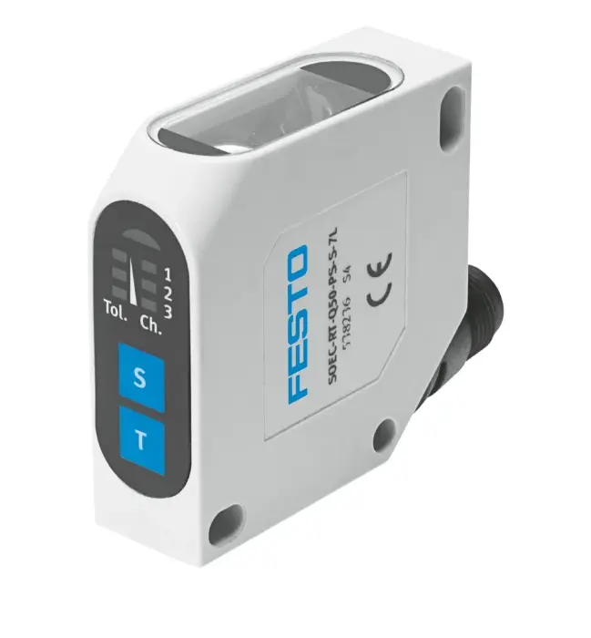 Оптические датчики цвета Festo SOEC-RT-Q50-PS-S-7L