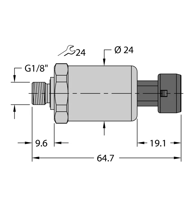 Аналоговые датчики давления 4-20 мА TURCK PT600R-2113-I2-MP11