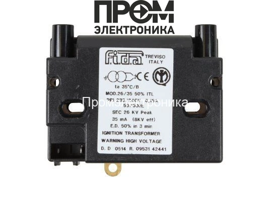 Трансформатор поджига Fida 26/35 ITL