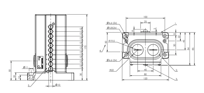 Блочные кулачковые выключатели Balluff BNS04JZ