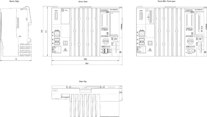 Отказобезопасный центральный процессор Siemens 6ES7677-2SB42-0GK0