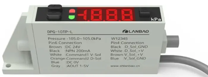 Датчики давления с релейным выходом LANBAO DPG-10TP-L