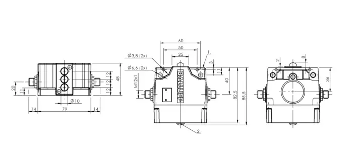 Блочные кулачковые выключатели Balluff BNS0289