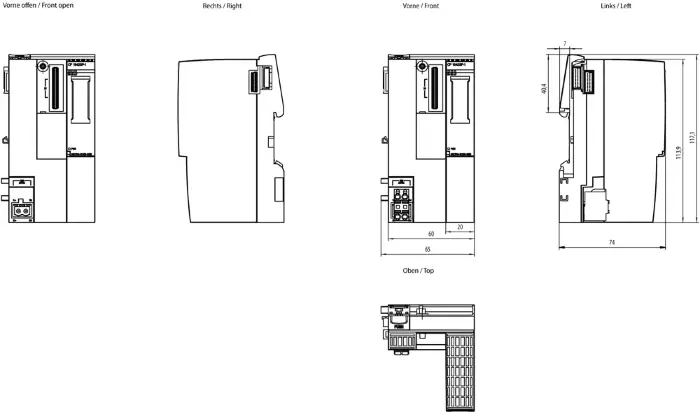 Коммуникационный процессор Siemens 6GK7542-6UX00-0XE0