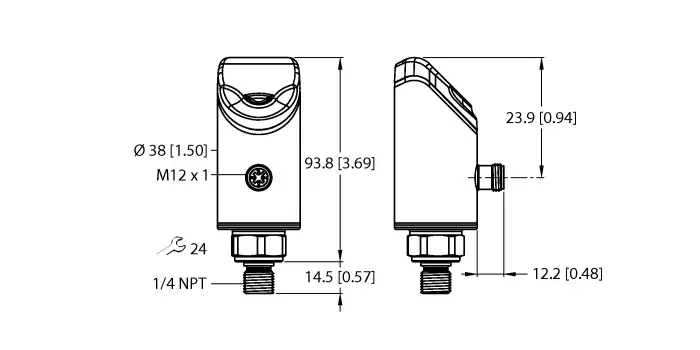 Аналоговые датчики давления 4-20 мА TURCK PS310-1-03-LI2UPN8-H1141