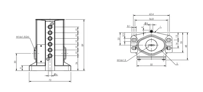 Блочные кулачковые выключатели Balluff BNS020M