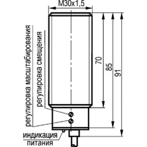 Индуктивные датчики расстояния ТЕКО ISAB A81A5-35P-R10-P