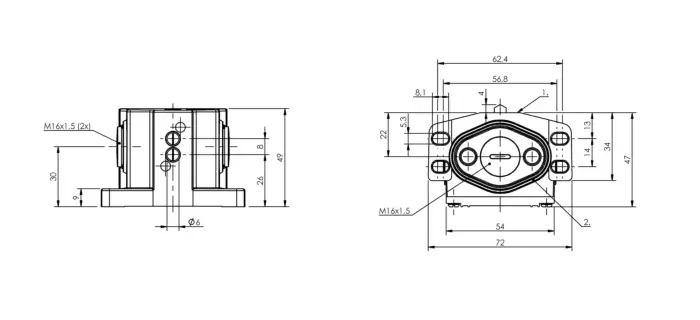 Блочные кулачковые выключатели Balluff BNS043L