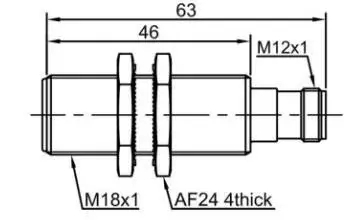 Индуктивные датчики LANBAO LR18XBF05DPOW-E2