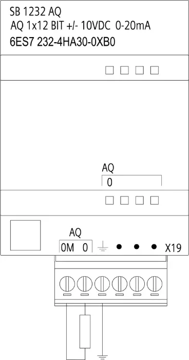 Плата аналогового вывода Siemens 6ES7232-4HA30-0XB0