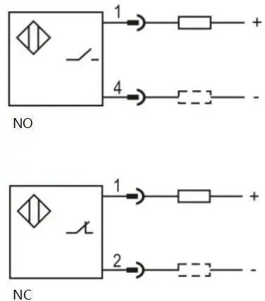 Индуктивные датчики LANBAO LE40XZSF25DLOY-D
