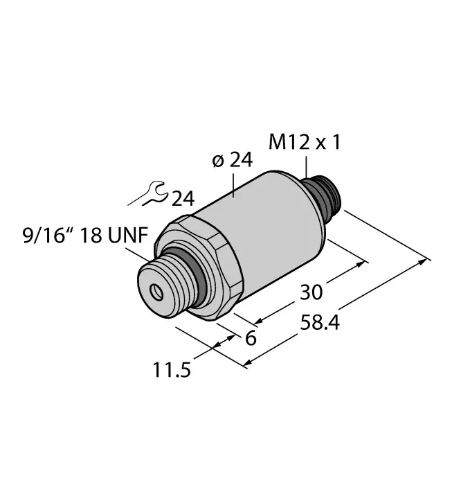Аналоговые датчики давления 4-20 мА TURCK PT250R-2021-I2-H1143