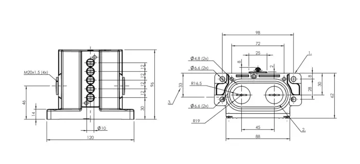 Блочные кулачковые выключатели Balluff BNS046A