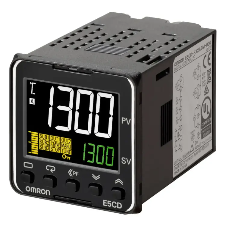 Цифровые температурные контроллеры Omron E5CD-QX2DBM-002