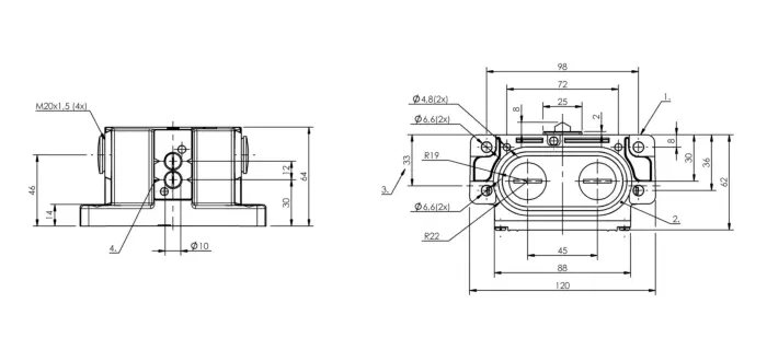 Блочные кулачковые выключатели Balluff BNS01A6
