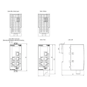 Промышленный Ethernet Siemens 6GK5005-0BA00-1AB2