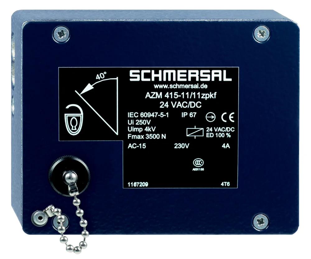 Дверные замки (выключатели) безопасности Schmersal AZM 415-11/11ZPKF 24 VAC/DC