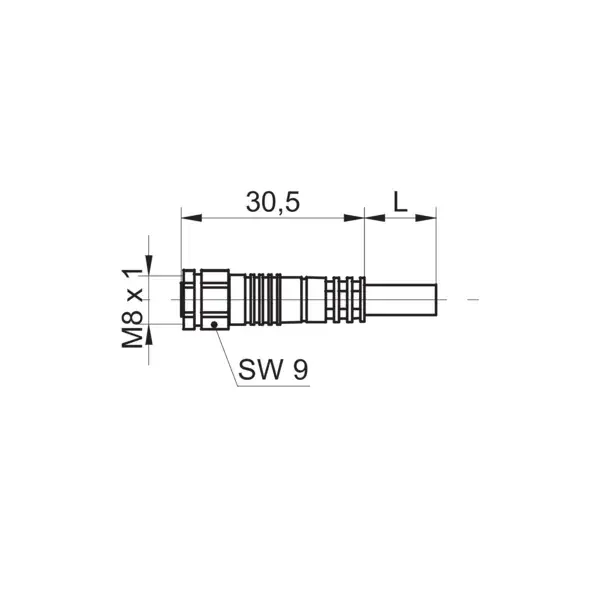 Разъемы для датчиков Baumer ESG 32SF0500