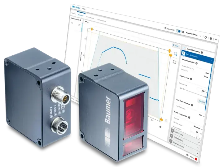 Датчики профиля Baumer OXP200-R05C.004