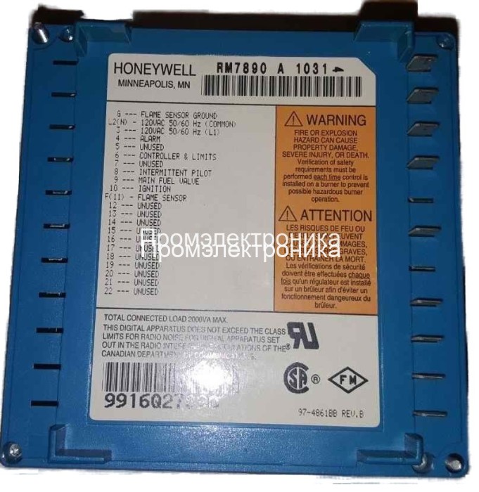 Honeywell RM7890A1031
