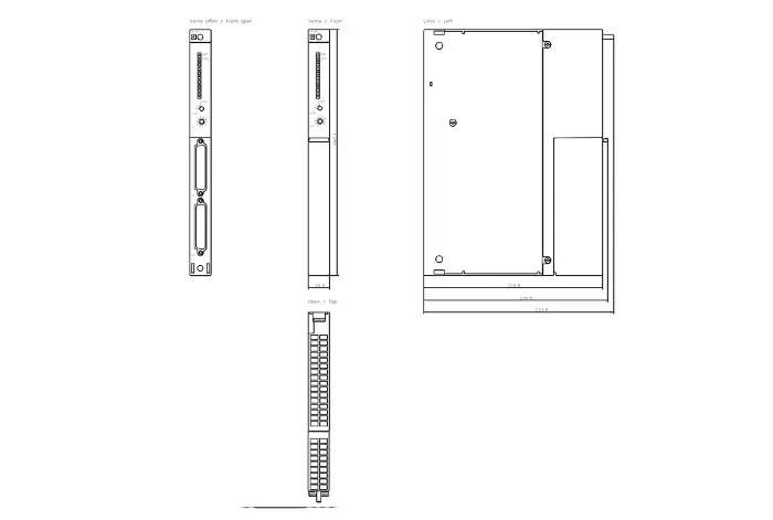 Интерфейсный модуль Siemens 6ES7461-3AA01-0AA0
