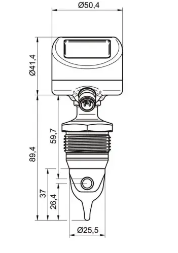 Кондуктометрические датчики проводимости (концентрации) Baumer PAC50H-1430A.32D11A.A04304.1030
