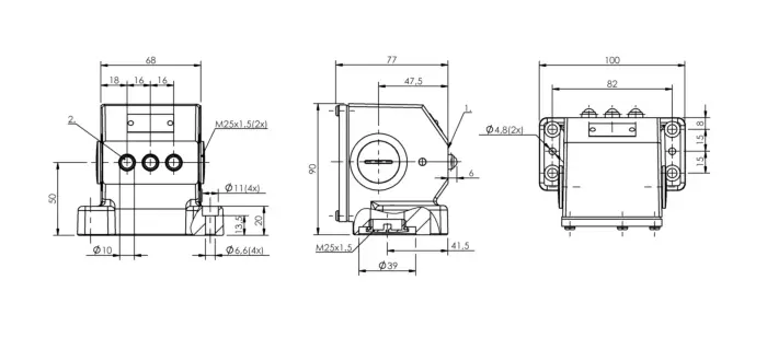 Блочные кулачковые выключатели Balluff BNS024N