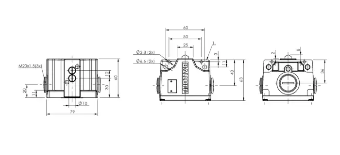 Блочные кулачковые выключатели Balluff BNS0276