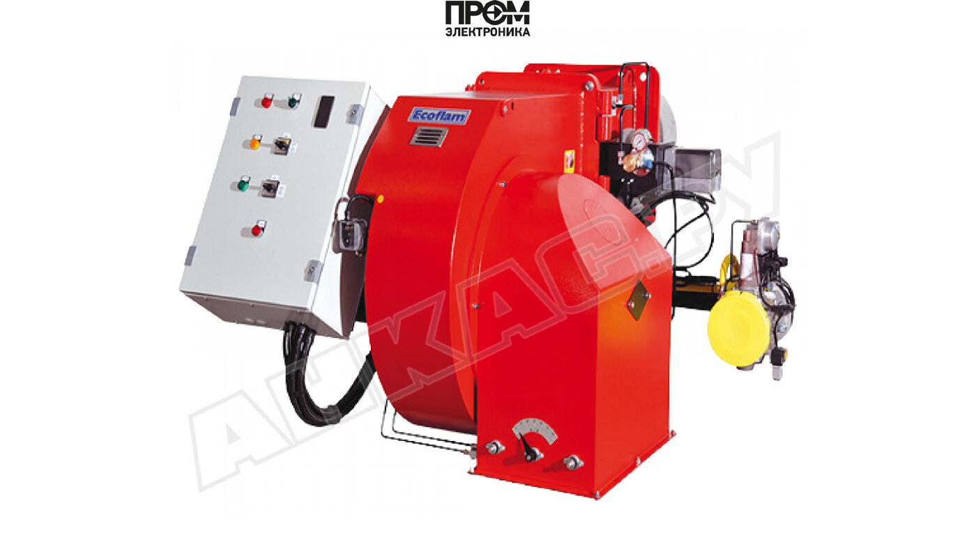 Газодизельная горелка Ecoflam MULTICALOR 1200.1 PRE TC VGD 40.100