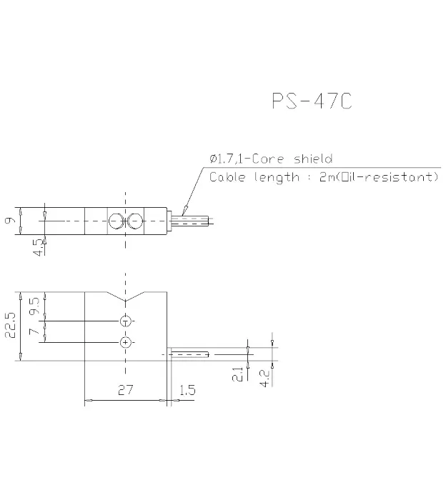 Оптоволоконные кабели для датчиков KEYENCE PS-47