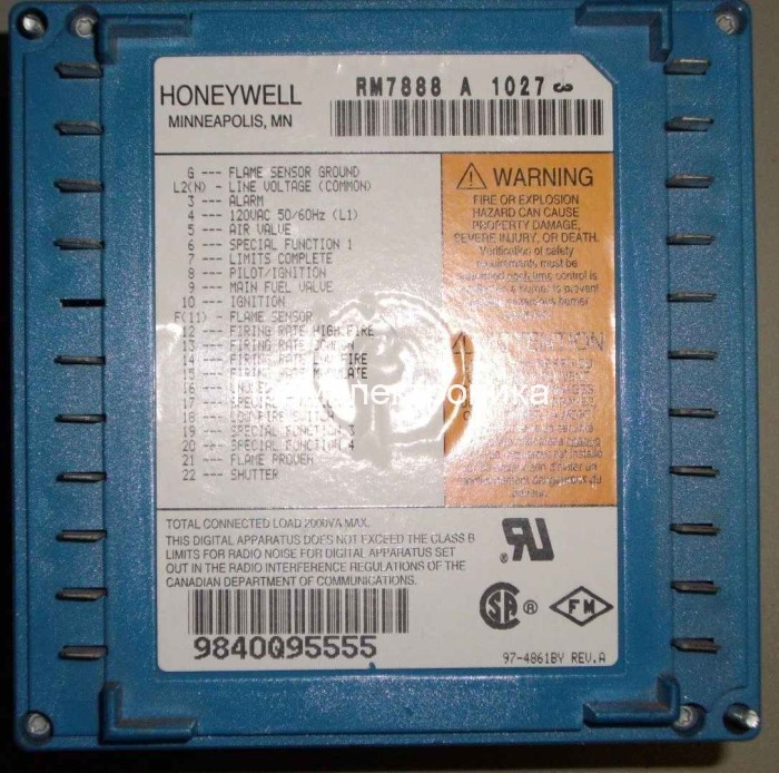 Honeywell RM7888A1027