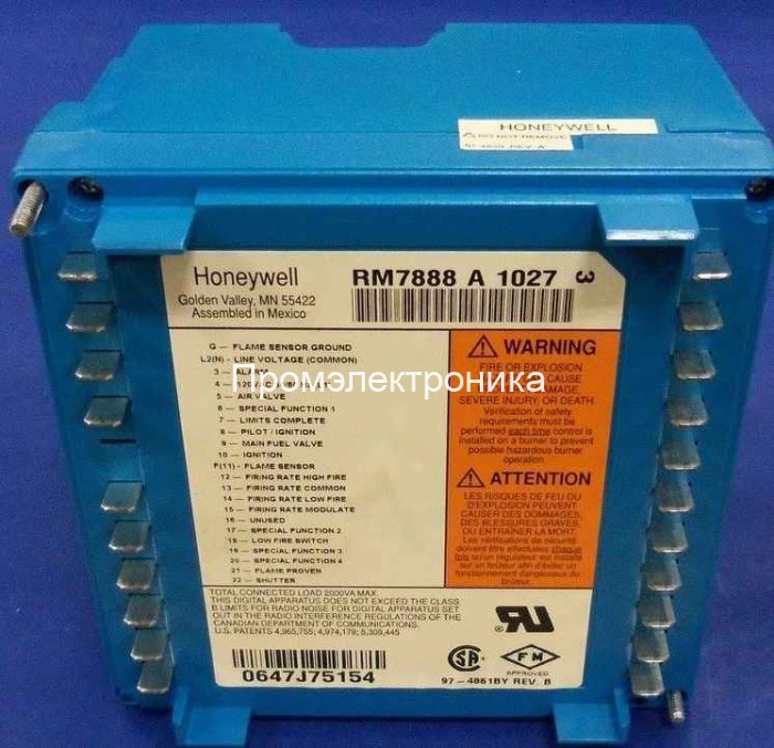 Honeywell RM7888A1027