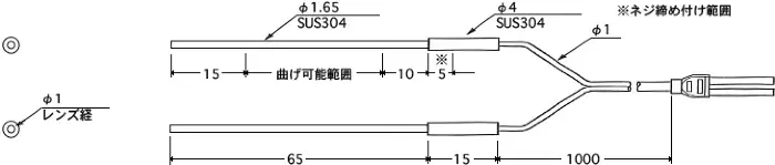Оптоволоконные кабели для датчиков KEYENCE FU-36X