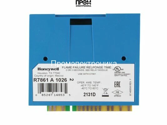 Усилитель сигнала пламени Honeywell R7861 A 1026